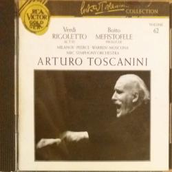 VERDI / BOITO - TOSCANINI Mefistofele / I Lombardi • Rigoletto (Excerpts) Фирменный CD VERDI / BOITO - TOSCANINI Mefistofele / I Lombardi • Rigoletto (Excerpts) Фирменный CD