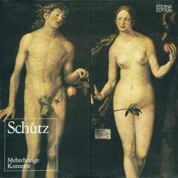 SCHUTZ Mehrchörige Konzerte Виниловая пластинка 