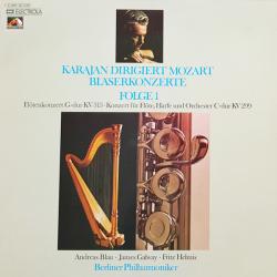 MOZART Karajan Dirigiert Mozart - Bläserkonzerte Folge 1 Виниловая пластинка 