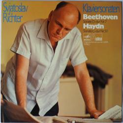 SVJATOSLAV RICHTER, BEETHOVEN, HAYDN Klaviersonaten (Sonate D-dur Nr. 7 - Sonate C-dur Nr. 50) Виниловая пластинка 