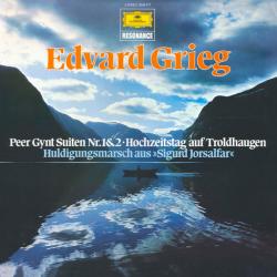 GRIEG Peer Gynt Suiten Nr.1&2 • Hochzeitstag Auf Troldhaugen / Huldigungsmarsch Aus »Sigurd Jorsalfar« Виниловая пластинка 