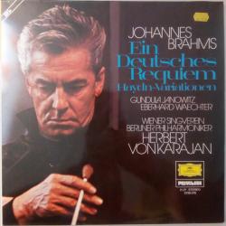 BRAHMS Ein Deutsches Requiem / Haydn-Variationen Виниловая пластинка 