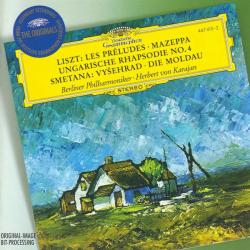 LISZT, SMETANA Les Préludes · Mazeppa / Ungarische Rhapsodie No. 4 · Vyšehrad · Die Moldau Фирменный CD LISZT, SMETANA Les Préludes · Mazeppa / Ungarische Rhapsodie No. 4 · Vyšehrad · Die Moldau Фирменный CD