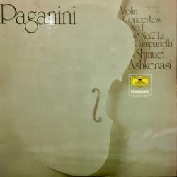 Paganini – Shmuel Ashkenasi Violin Concertos No.1 & No.2 "La Campanella" Виниловая пластинка Paganini – Shmuel Ashkenasi Violin Concertos No.1 & No.2 "La Campanella" Виниловая пластинка