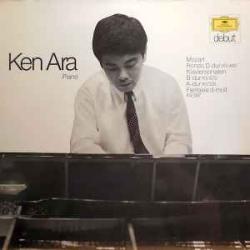 KEN ARA MOZART RONDO D-DUR  KLAVIERSONATEN B-DUR  FANTASIE D-MOLL Виниловая пластинка 