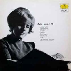 JULIA HAMARI LIEDER VON HAYDN, MOZART, BEETHOVEN, SCHUBERT, SCHUMANN, WOLF Виниловая пластинка JULIA HAMARI LIEDER VON HAYDN, MOZART, BEETHOVEN, SCHUBERT, SCHUMANN, WOLF Виниловая пластинка