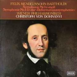 MENDELSSOHN Symphony No. 1 / Symphony No. 5. Reformation Виниловая пластинка 