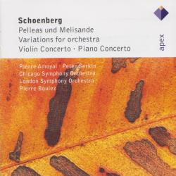 SCHOENBERG Pelleas Und Melisande, Variations For Orchestra, Violin Concerto, Piano Concerto Фирменный CD SCHOENBERG Pelleas Und Melisande, Variations For Orchestra, Violin Concerto, Piano Concerto Фирменный CD