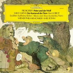 PROKOFIEFF   SAINT-SAENS Prokofieff: Peter Und Der Wolf / Saint-Saëns: Der Karneval Der Tiere Виниловая пластинка 