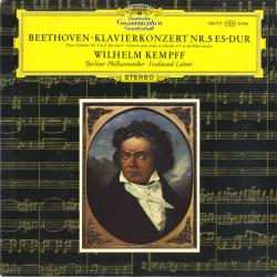 BEETHOVEN Klavierkonzert Nr. 5 Es-dur = Piano Concerto No. 5 In E Flat Major = Concerto Pour Piano Et Orchestre N°5 En Mi Bémol Majeur Виниловая пластинка 