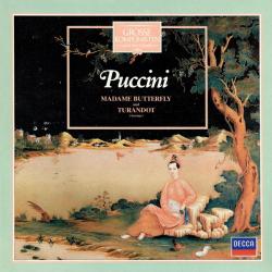 PUCCINI Madame Butterfly / Turandot (Auszüge) Виниловая пластинка 