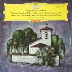 HAYDN MOZART Te Deum / Mauererische Tauermusik C-Moll / Adagio Und Fuge C-Moll / Missa Brevis C-Dur (Orgelsolo-Messe) Виниловая пластинка HAYDN MOZART Te Deum / Mauererische Tauermusik C-Moll / Adagio Und Fuge C-Moll / Missa Brevis C-Dur (Orgelsolo-Messe) Виниловая пластинка