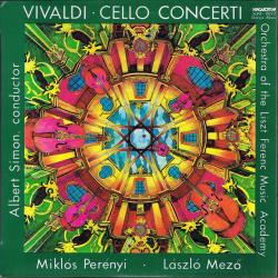 VIVALDI CELLO CONCERTI Виниловая пластинка 