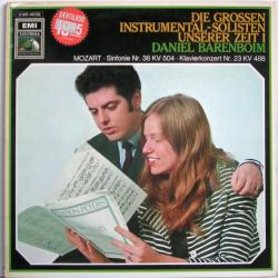 MOZART Die Grossen Instrumental-Solisten Unserer Zeit I - Sinfonie Nr. 38 KV 504 · Klavierkonzert Nr. 23 KV 488 Виниловая пластинка 