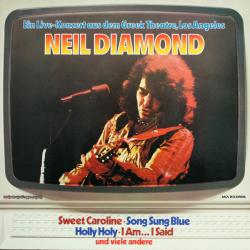 NEIL DIAMOND Ein Live-Konzert Aus Dem Greek Theatre, Los Angeles Виниловая пластинка 