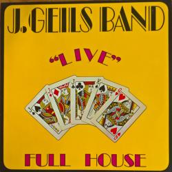 J. GEILS BAND "Live" Full House Виниловая пластинка 