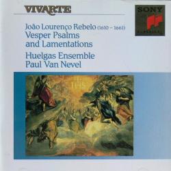 João Lourenço Rebelo Vesper Psalms And Lamentations Фирменный CD 