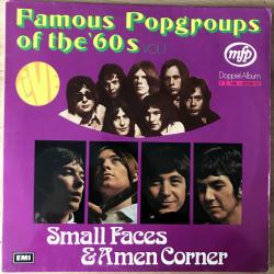 SMALL FACES   AMEN CORNER Famous Popgroups Of The '60s Vol. 1 Виниловая пластинка 