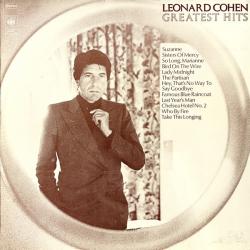LEONARD COHEN GREATEST HITS Виниловая пластинка 
