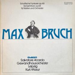 BRUCH Schottische Fantasie op. 46b / Konzertstück op. 84 für Violine und Orchester Виниловая пластинка 