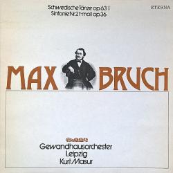 BRUCH Schwedische Tänze op. 63 I / Sinfonie Nr. 2 f-moll op. 36 Виниловая пластинка 
