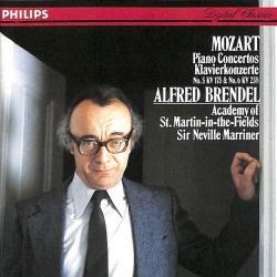 Mozart, Alfred Brendel Klavierkonzerte No. 5 KV 175 & No. 6 KV 238 Фирменный CD 
