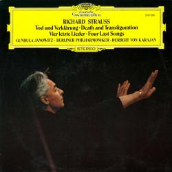 RICHARD STRAUSS   HERBERT VON KARAJAN Tod Und Verklärung / Vier Letzte Lieder Виниловая пластинка 