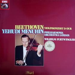 BEETHOVEN   YEHUDI MENUHIN Violinkonzert D-Dur Op.61 Виниловая пластинка 
