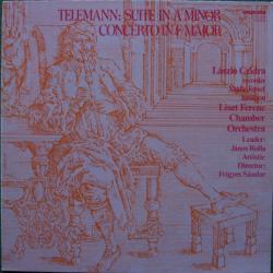 TELEMANN Suite In A Minor / Concerto In F Major Виниловая пластинка 