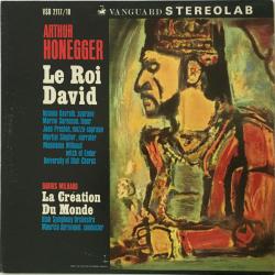 Arthur Honegger / Darius Milhaud Le Roi David / La Création Du Monde LP-BOX 