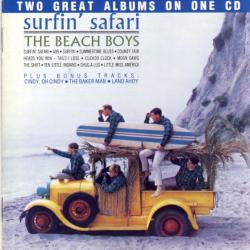 BEACH BOYS Surfin' Safari & Surfin' USA Фирменный CD 