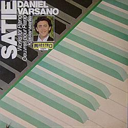 SATIE   DANIEL VARSANO WORKS FOR PIANO Виниловая пластинка 