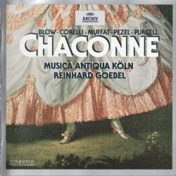 Blow · Corelli · Muffat · Pezel · Purcell - Musica Antiqua Köln, Reinhard Goebel Chaconne Фирменный CD 
