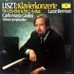 LISZT   LAZAR BERMAN Klavierkonzerte Nr.1 Es-dur & Nr.2 A-dur Виниловая пластинка 
