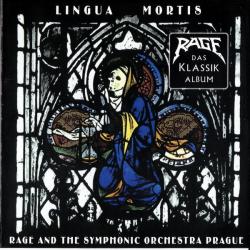 RAGE and the SYMPHONIC ORCHESTRA PRAGUE LINGUA MORTIS Фирменный CD 