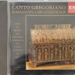 Coro De Monjes Del Monasterio Benedictino De Santo Domingo De Silos Canto Gregoriano: Semana Santa I Фирменный CD 