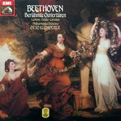 OTTO KLEMPERER   PHILHARMONIA ORCHESTRA Beethoven Berühmte Ouverturen, Leonore-Fidelio-Coriolan Виниловая пластинка 