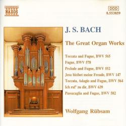 BACH The Great Organ Works Фирменный CD 