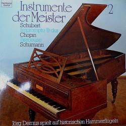 SCHUBERT   CHOPIN   SCHUMANN   JORG DEMUS Impromptu B-dur / Berceuse Виниловая пластинка 