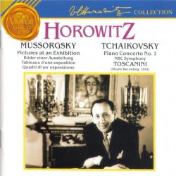HOROWITZ Mussorgsky, Tchaikovsky - Pictures At An Exhibition / Piano Concerto No. 1 Фирменный CD 