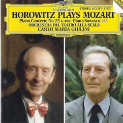 Horowitz Plays Mozart Piano Concerto No. 23 K. 488 • Piano Sonata K. 333 Фирменный CD 
