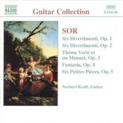 SOR Guitar Music. Opp. 1-5 Фирменный CD 