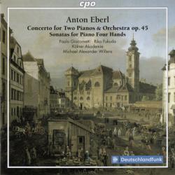 Anton Eberl Concerto For Two Pianos & Orchestra Op. 45 / Sonatas For Piano Four Hands Фирменный CD Anton Eberl Concerto For Two Pianos & Orchestra Op. 45 / Sonatas For Piano Four Hands Фирменный CD