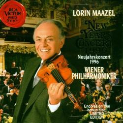 Wiener Philharmoniker, MAAZEL New Year's Concert 1996 Фирменный CD 