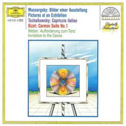 Mussorgsky, Tschaikowsky, Bizet, Weber Bilder Einer Ausstellung / Capriccio Italien / Carmen Suite No. 1 / Aufforderung Zum Tanz Фирменный CD 