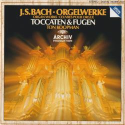 BACH Orgelwerke - Organ Works - Œuvres Pour Orgue - Toccaten & Fugen Фирменный CD 