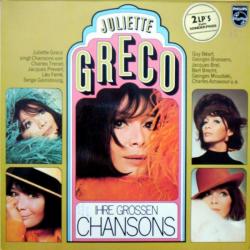 JULIETTE GRECO Ihre Grossen Chansons Виниловая пластинка 