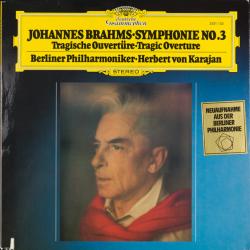 BRAHMS HERBERT VON KARAJAN Symphonie No. 3 / Tragische Ouvertüre Виниловая пластинка BRAHMS HERBERT VON KARAJAN Symphonie No. 3 / Tragische Ouvertüre Виниловая пластинка