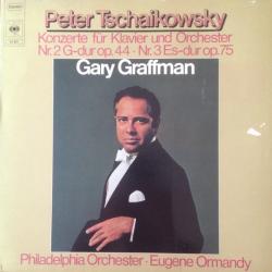 TSCHAIKOVSKY   GARY GRAFFMAN Konzerte Für Klavier Und Orchester Nr. 2 In G-Dur Op. 44 - Nr. 3 In Es-Dur Op. 75 Виниловая пластинка 