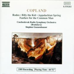 COPLAND Rodeo • Billy The Kid • Appalachian Spring • Fanfare For The Common Man Фирменный CD 